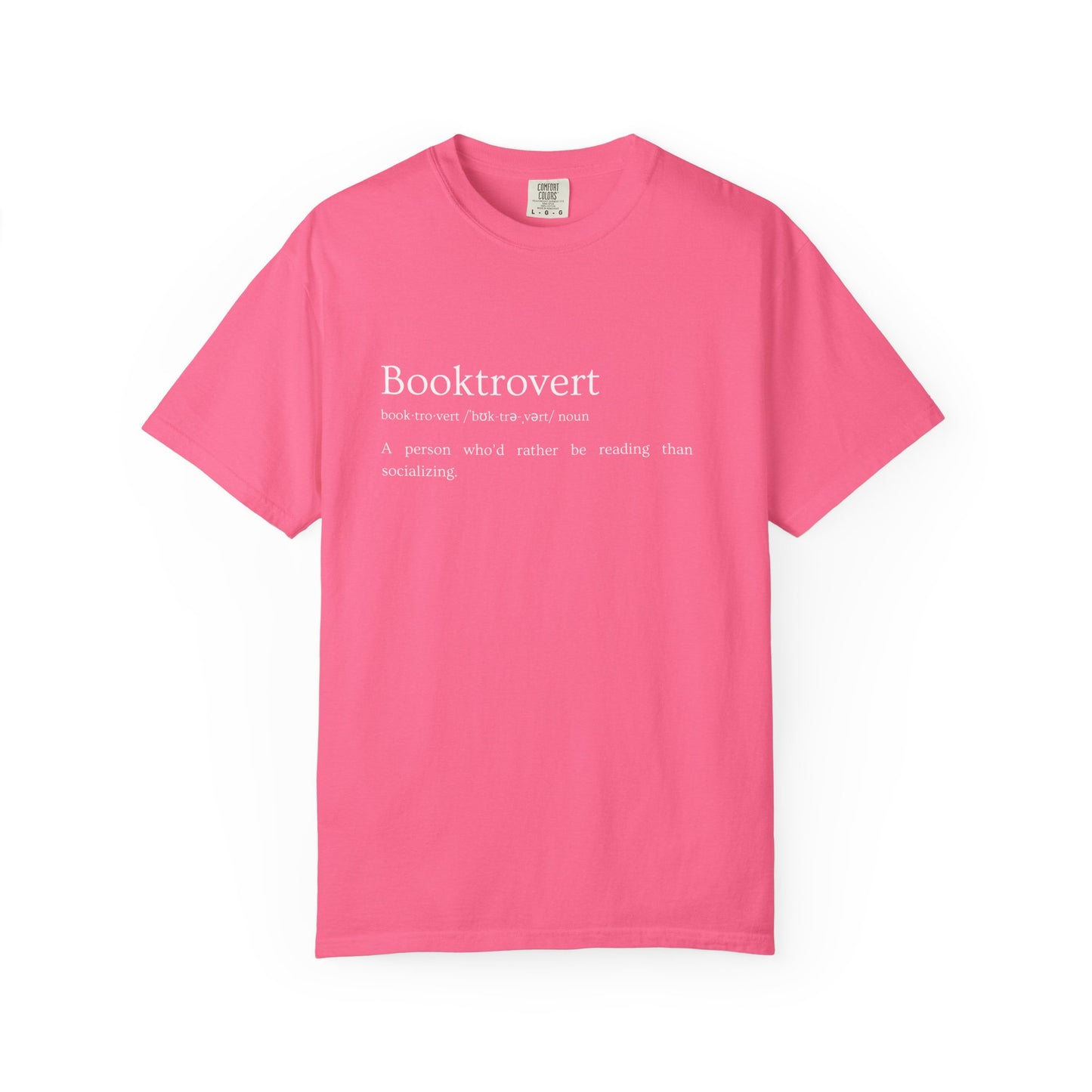 Booktrovert - Comfort Colors Tee