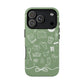 Sage Green Bookish iPhone Case