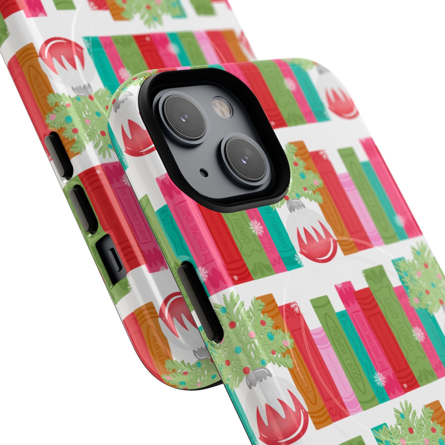 Christmas Bookshelf - Phone Case