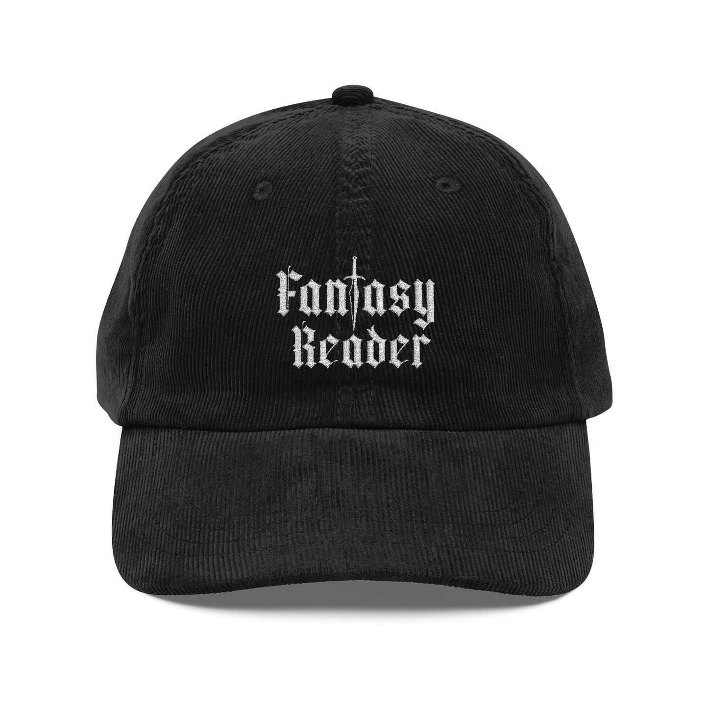 Fantasy Reader - Embroidered Corduroy Hat