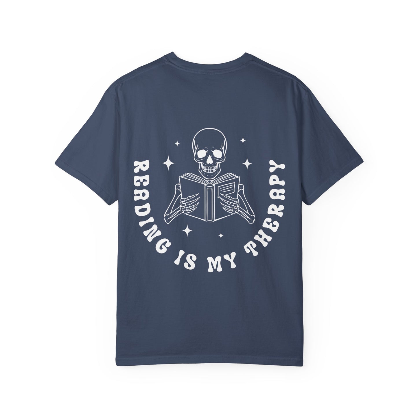 Reading is my Therapy - Comfort Colors Tee