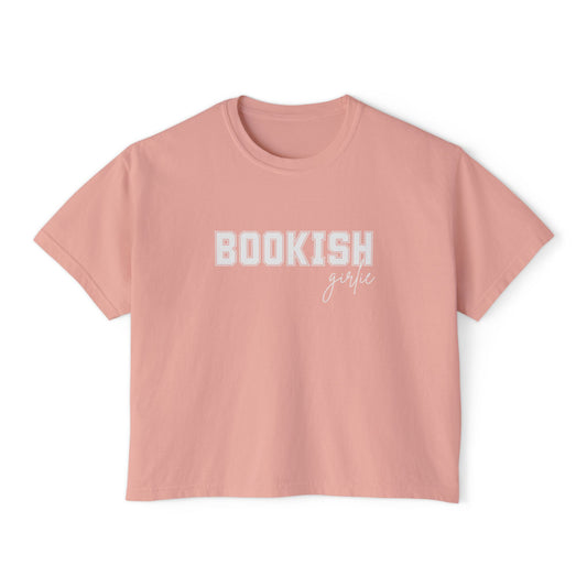 Bookish Girlie - Comfort Colors Crop Tee