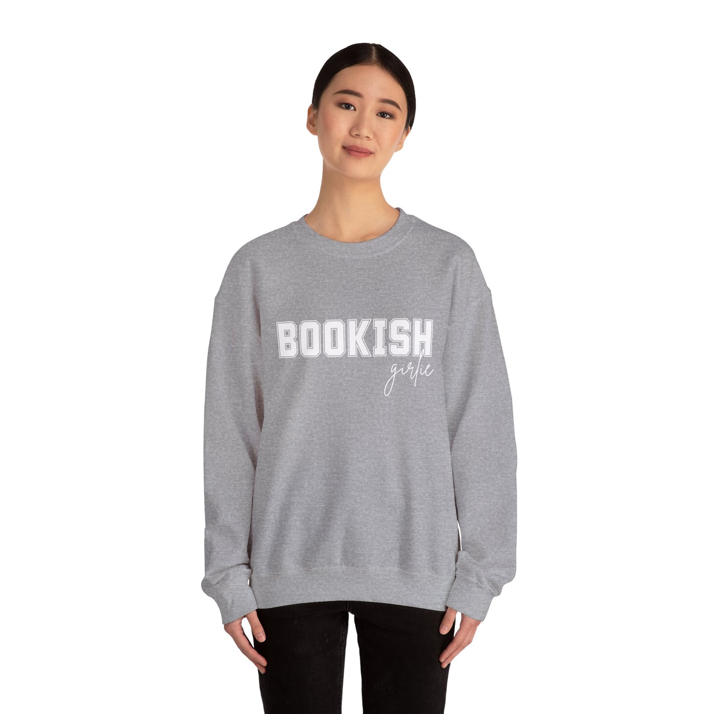 Bookish Girlie - Crewneck Sweatshirt