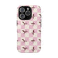 Dragon Check Phone Case — Pink