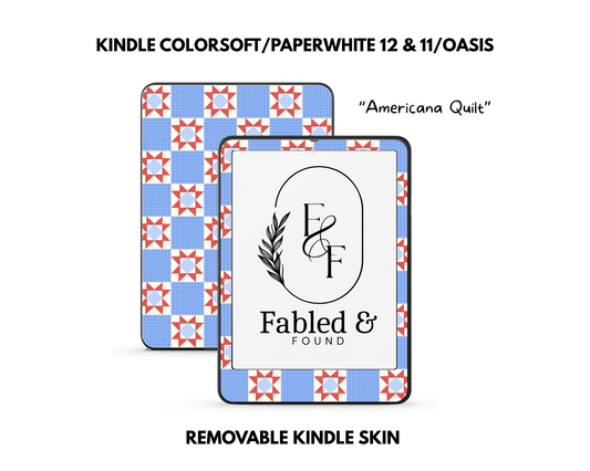 Americana Quilt - Kindle Skin