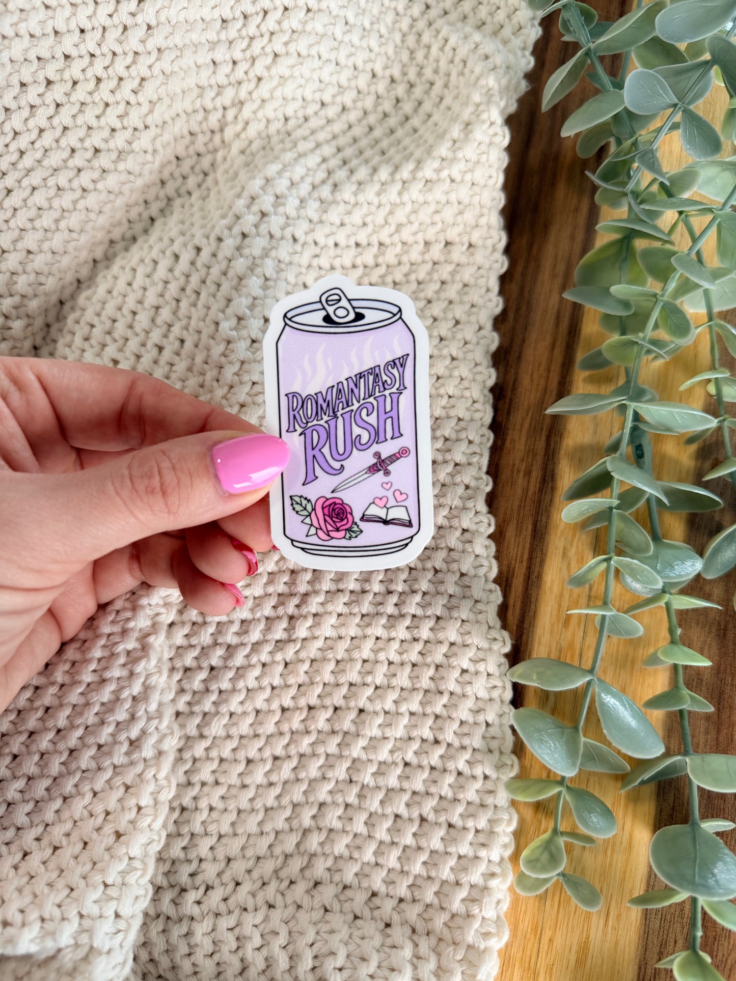 Romantasy Rush Soda - Sticker