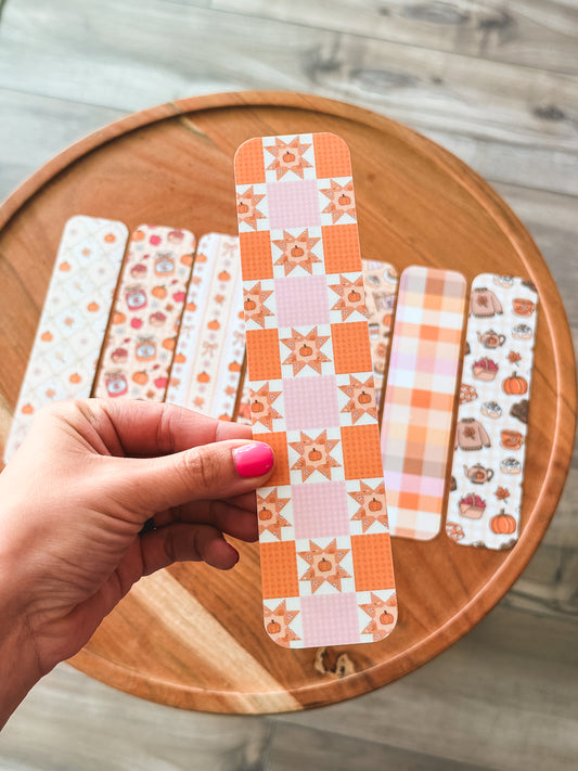 Fall Quilt - Bookmark