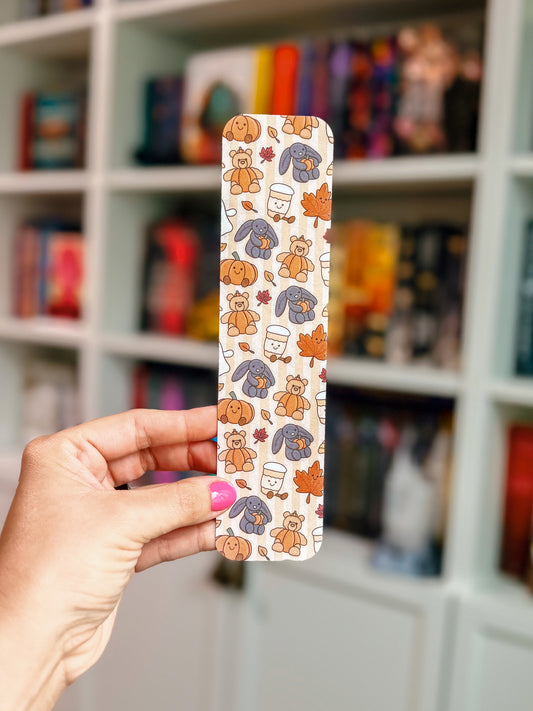 Fall Stuffies - Bookmark