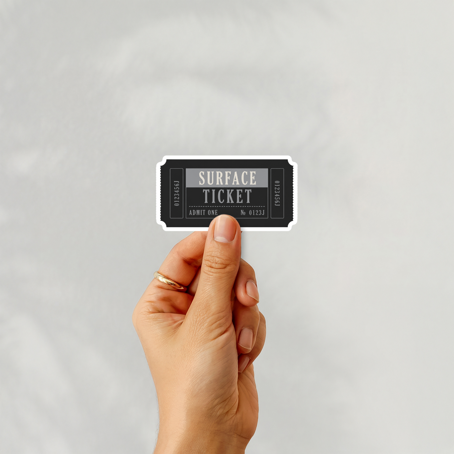 Surface Ticket - Sticker (Officially Licensed Convergence)