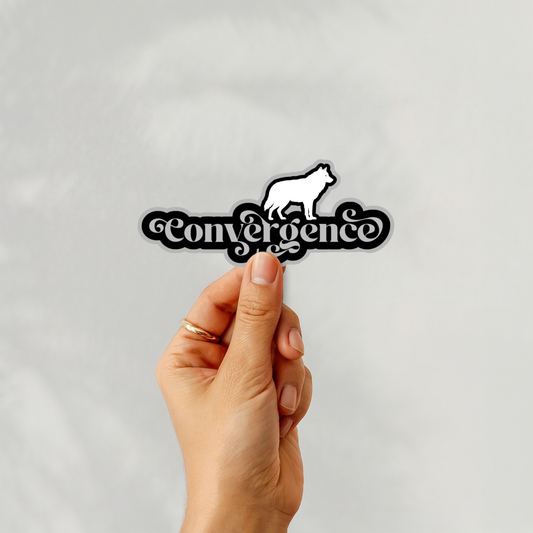Convergence Wolf - Sticker (Officially Licensed Convergence)