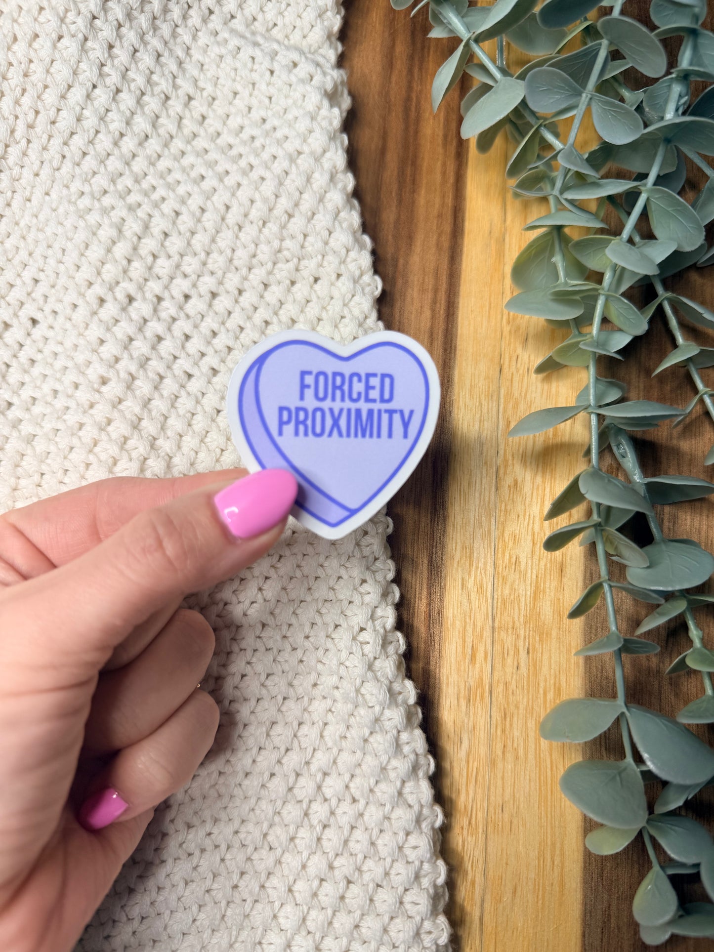 Forced Proximity Candy Heart - Sticker