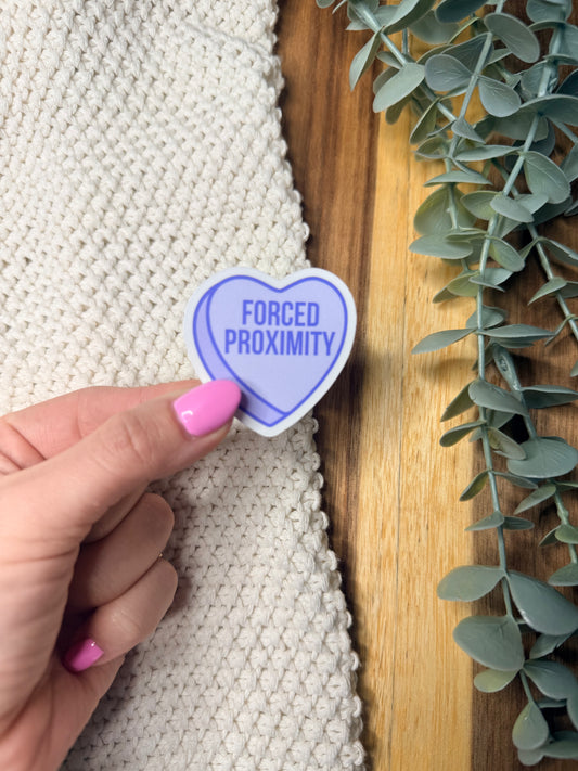 Forced Proximity Candy Heart - Sticker