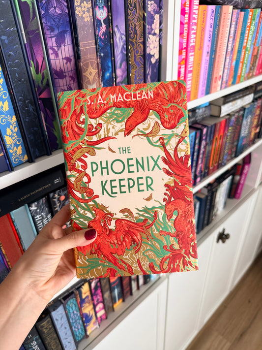 The Phoenix Keeper – S. A. MacLean (Illumicrate)(SIGNED)(Hardback)
