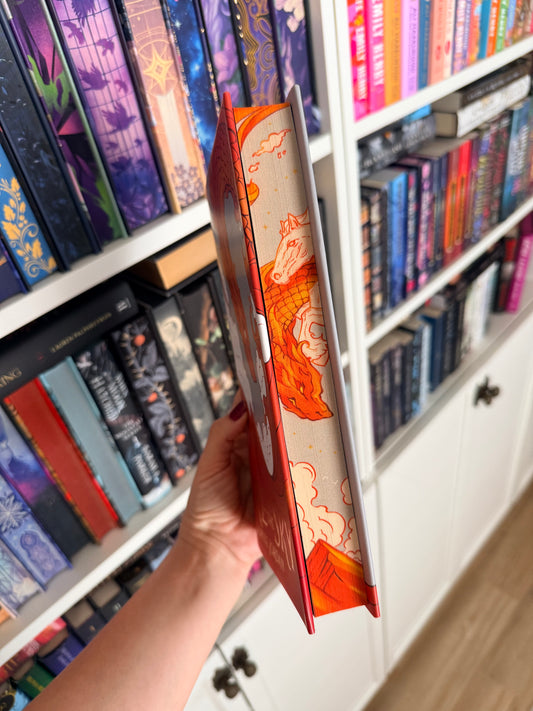 A Fire in the Sky – Sophie Jordan (Fairyloot) (SIGNED)(Hardback)