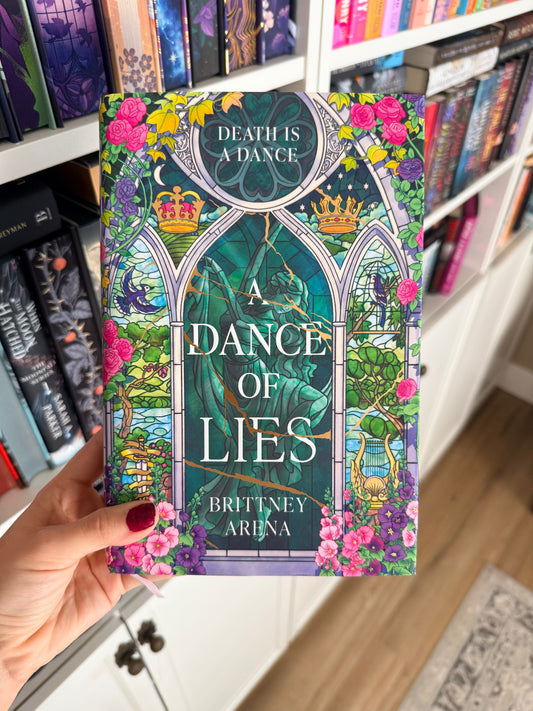 A Dance of Lies – Brittney Arena (Fairyloot)(Hardback)