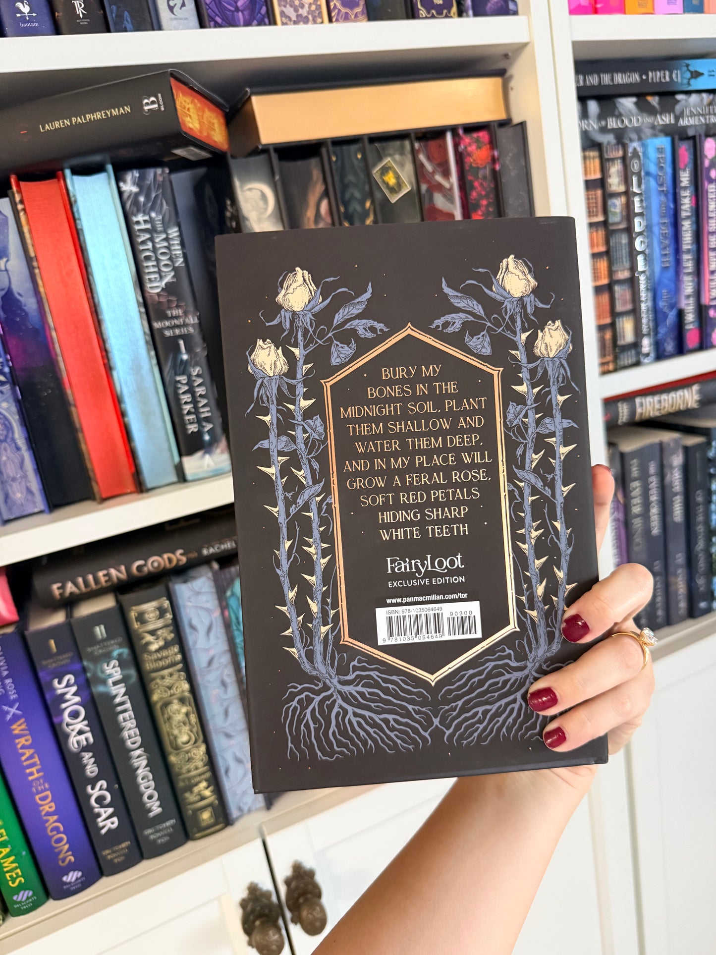 Bury Our Bones in the Midnight Soil – V. E. Schwab (Fairyloot)(Hardback)