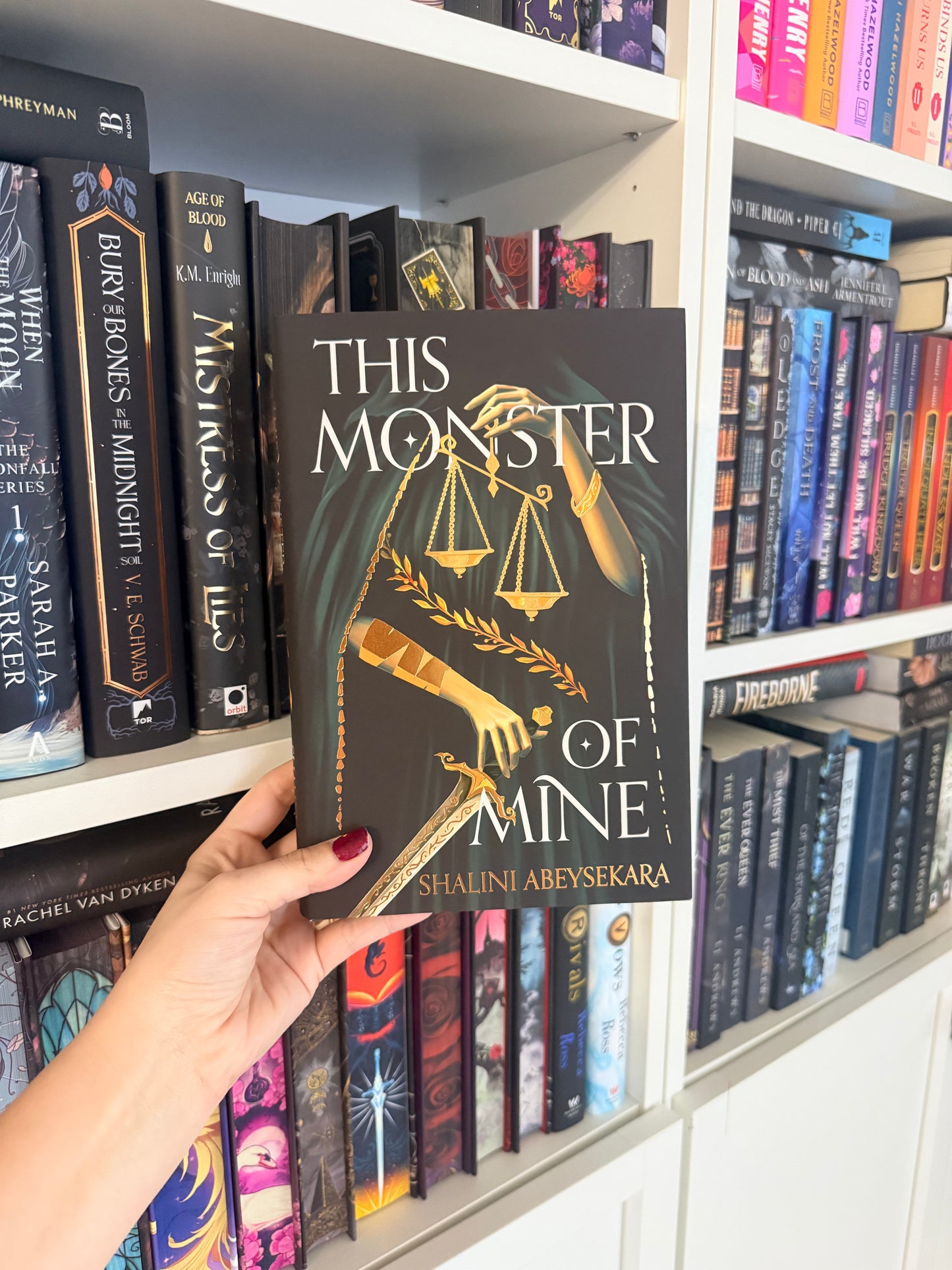 This Monster of Mine – Shalini Abeysekara (Fairyloot)(Hardback)