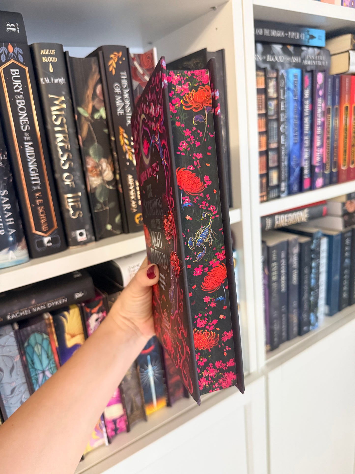 The Scorpion and the Night Blossom – Amélie Wen Zhao (Fairyloot)(Hardback)