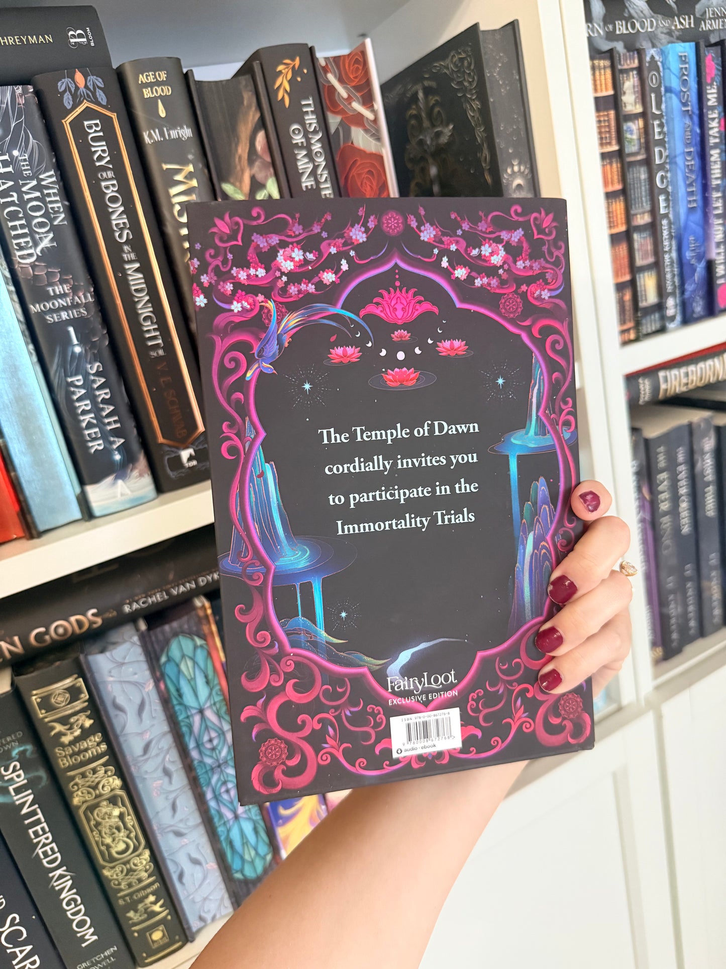 The Scorpion and the Night Blossom – Amélie Wen Zhao (Fairyloot)(Hardback)