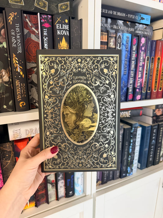Savage Blooms – S. T. Gibson (Fairyloot)(Hardback)(SIGNED)