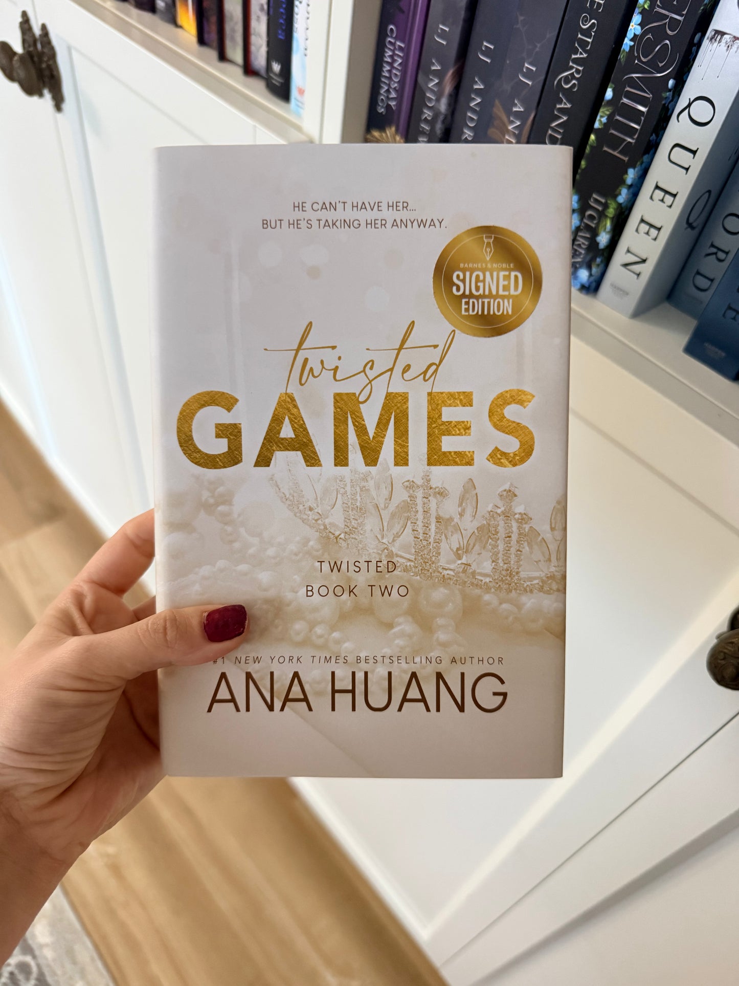 Twisted Games – Ana Huang (SIGNED)(Hardback)