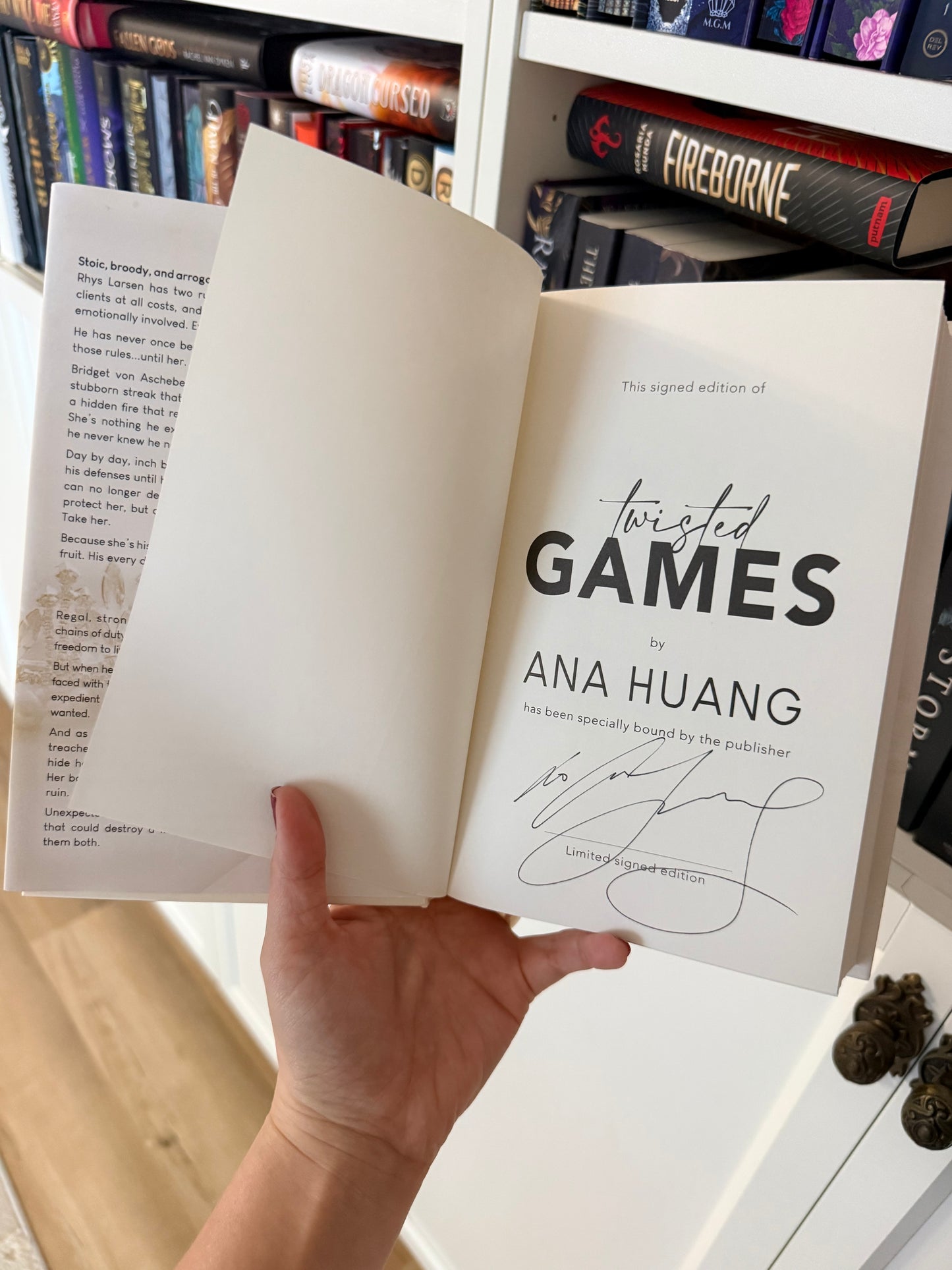 Twisted Games – Ana Huang (SIGNED)(Hardback)