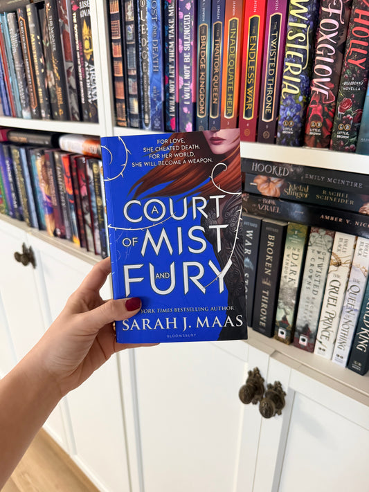 A Court of Mist and Fury – Sarah J. Maas (OOP United Kingdom Paperback)