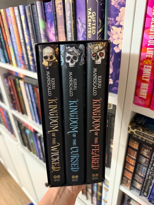 Kingdom of The Wicked Box Set (all 3 hardback books)