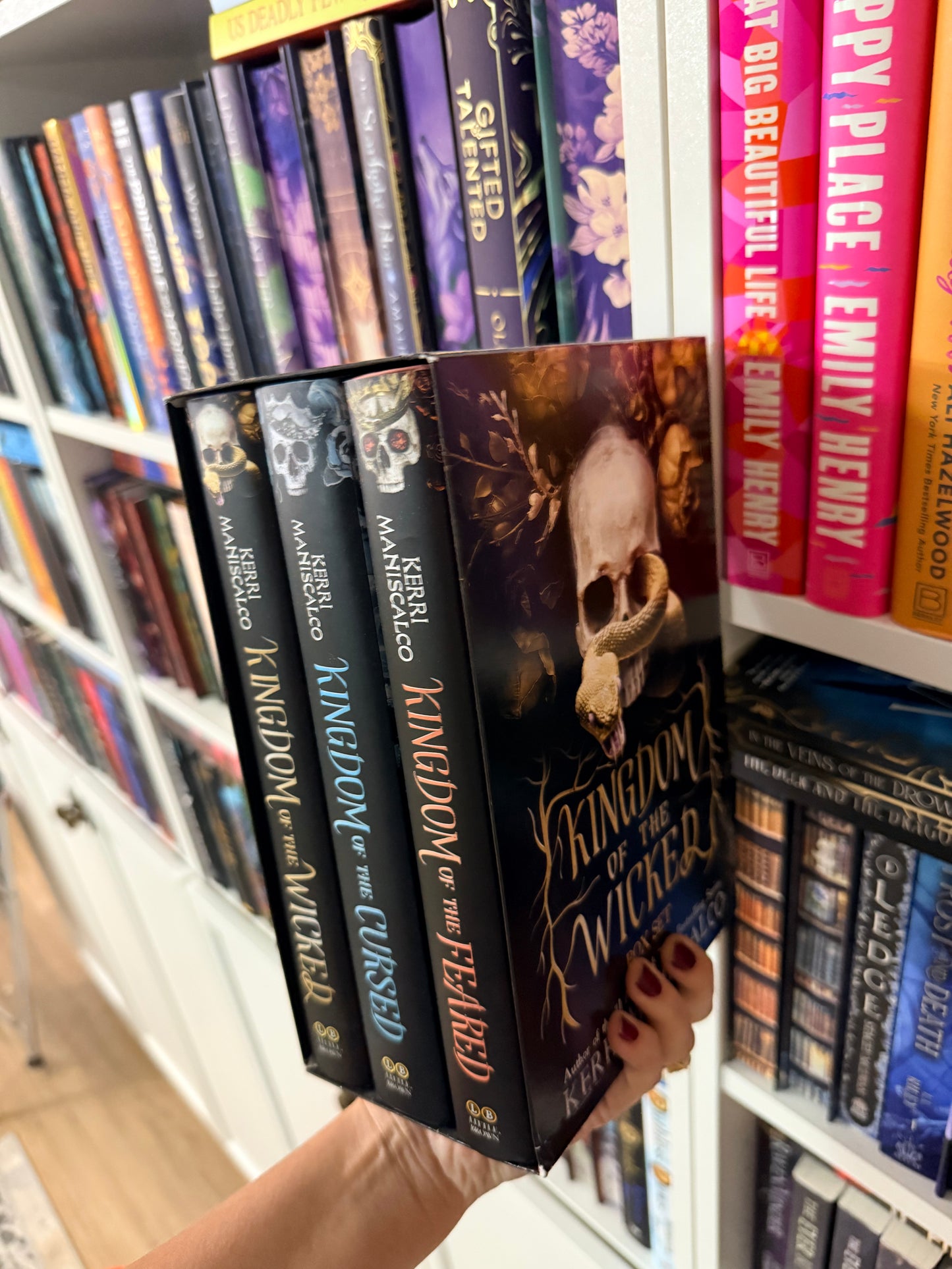 Kingdom of The Wicked Box Set (all 3 hardback books)