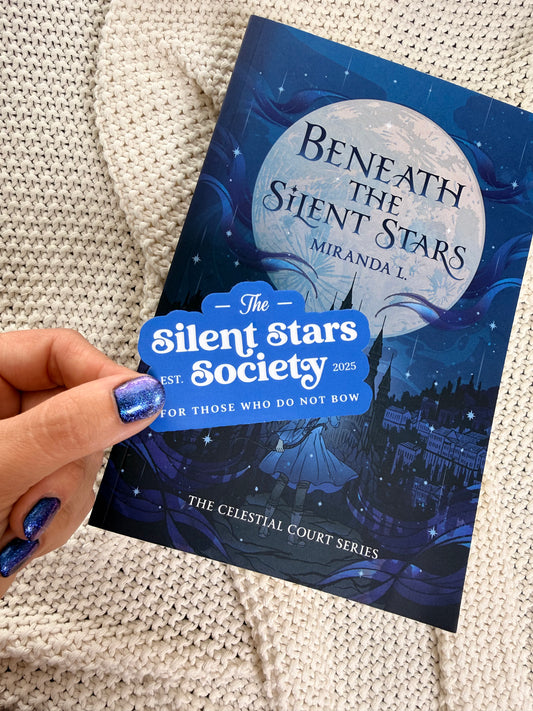 The Silent Stars Society - Sticker - Officially Licensed Celestial Court
